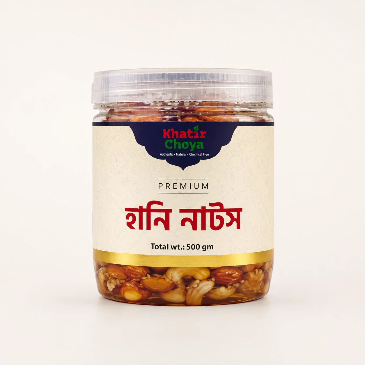খাঁটির ছোঁয়া Honey Nuts ৫০০ গ্রাম